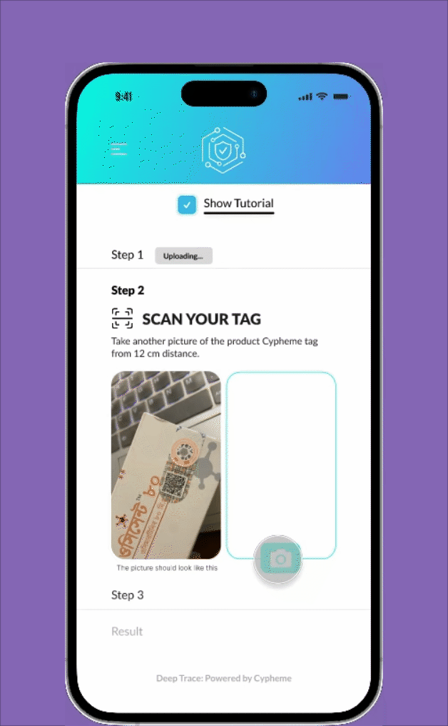 Deep Trace design system
