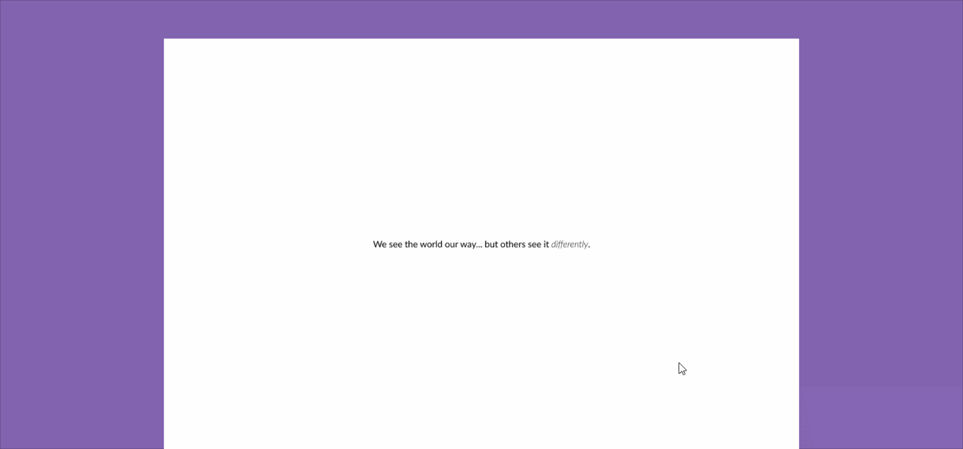 Elder learning platform concept